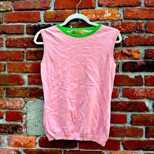 Notable north Atlantic Alpha Kappa Alpha Cable Knitted Sweater Vest sz M